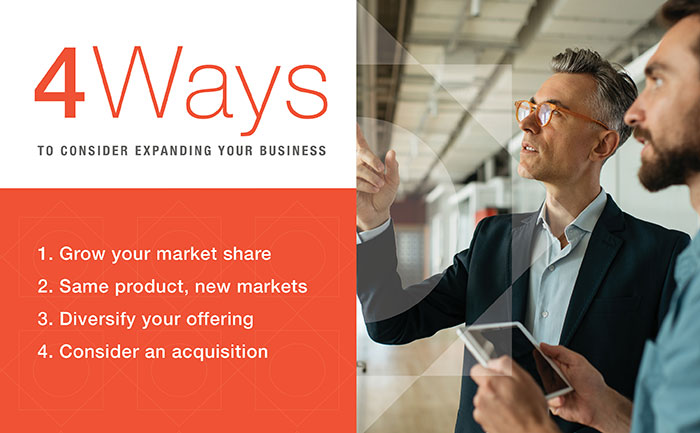 4 Ways to consider expanding your business
